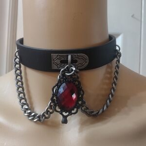 COPY - New women's choker Gothic Goth punk adjustable necklace Halloween